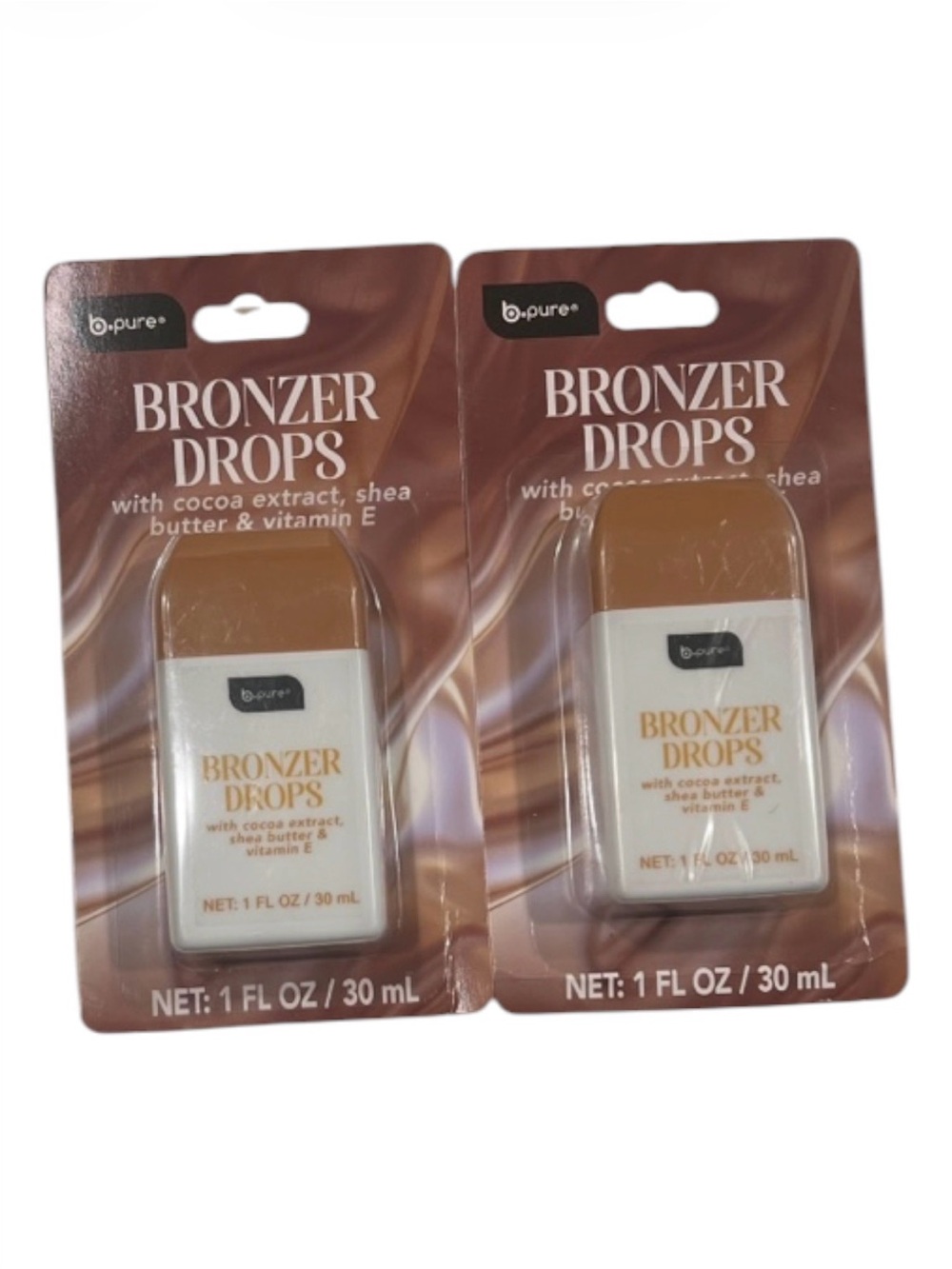 Bundle of 2 B Pure Bronzer Drops New in Package